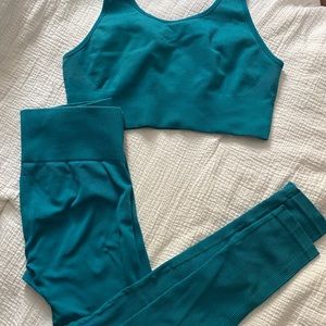 JoyLab Ribbed Set XL Leggings and Top